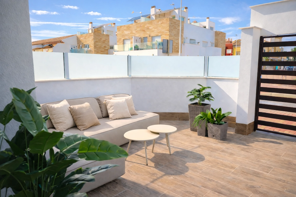 Loungehoek woning San Pedro Pinatar