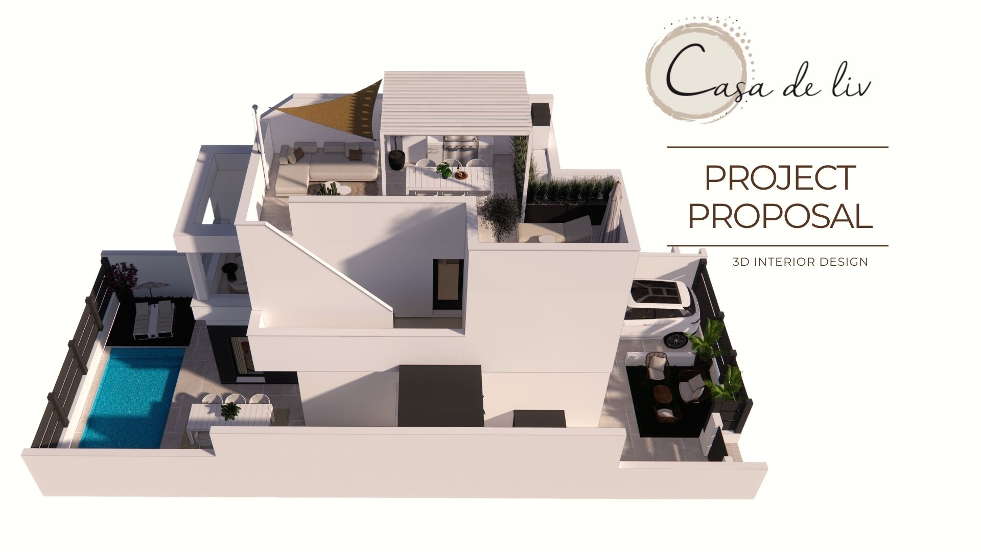 Ontwerp woning Santiago de la Ribera Spanje