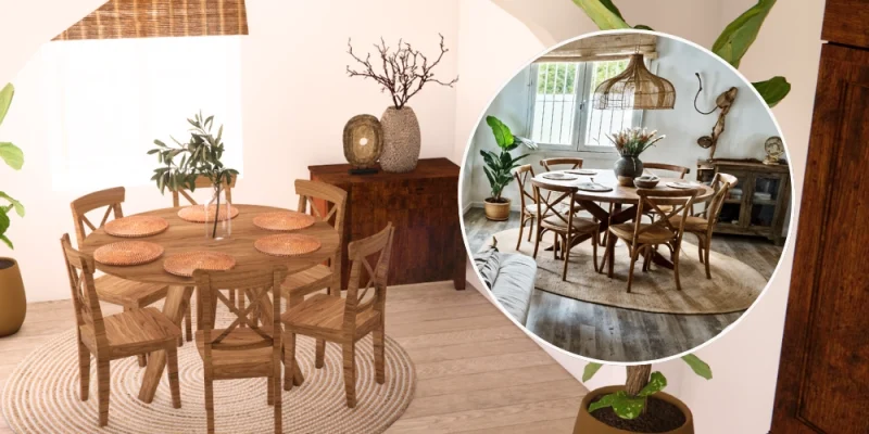 3D tekening v.s. werkelijkheid Persoonlijk interieuradvies voor een sfeervol tweede huis in Spanje